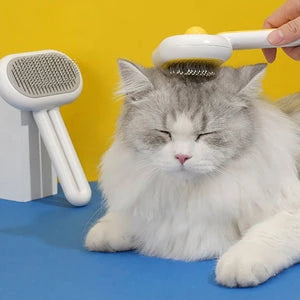 Floating Massage Pet Needle Comb Cat Hair Cleaner