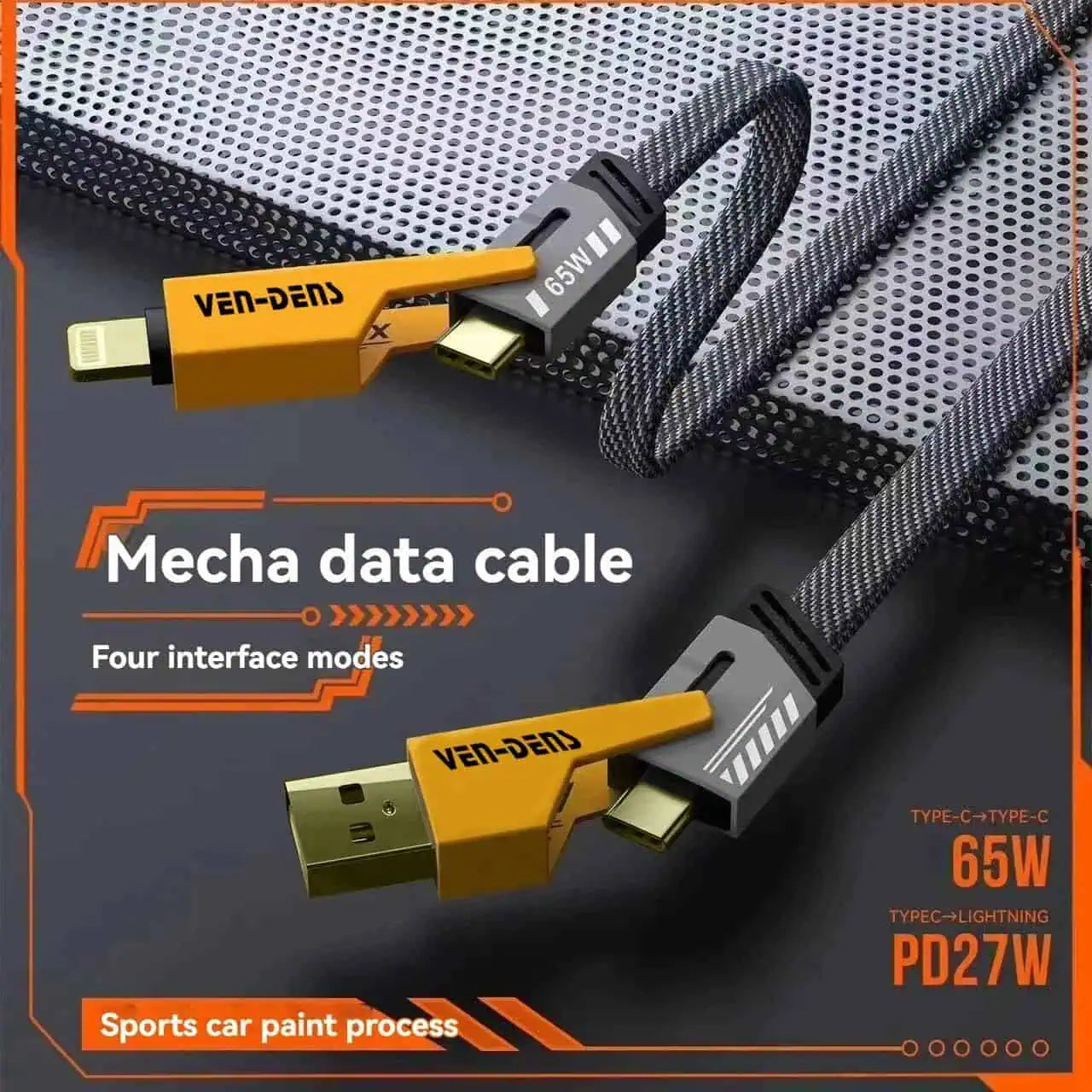 4 in 1 Car Cable | كابل سيارة 4 في 1